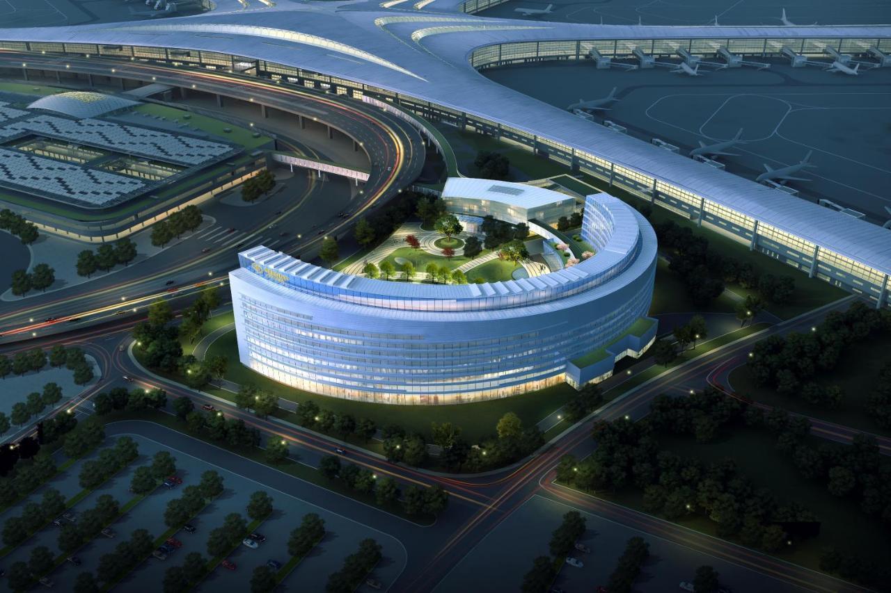 Grand Barony Qingdao Airport Hotel Exterior photo