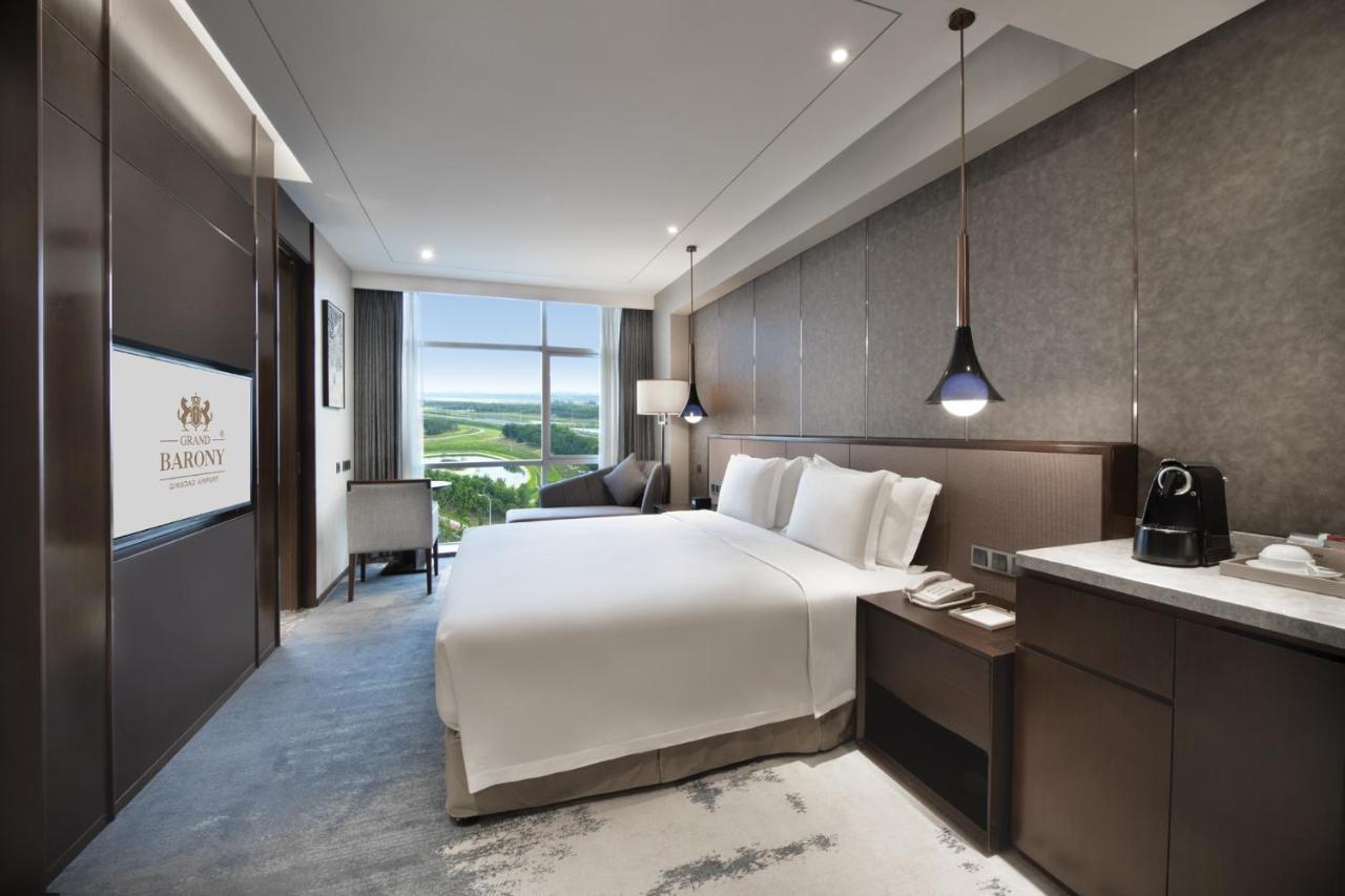 Grand Barony Qingdao Airport Hotel Exterior photo