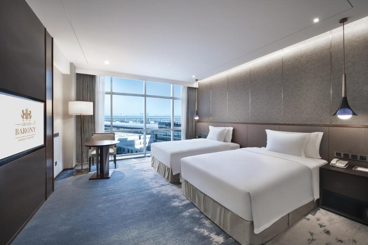Grand Barony Qingdao Airport Hotel Exterior photo
