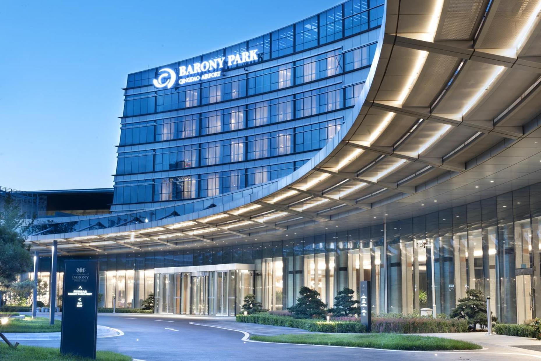 Grand Barony Qingdao Airport Hotel Exterior photo