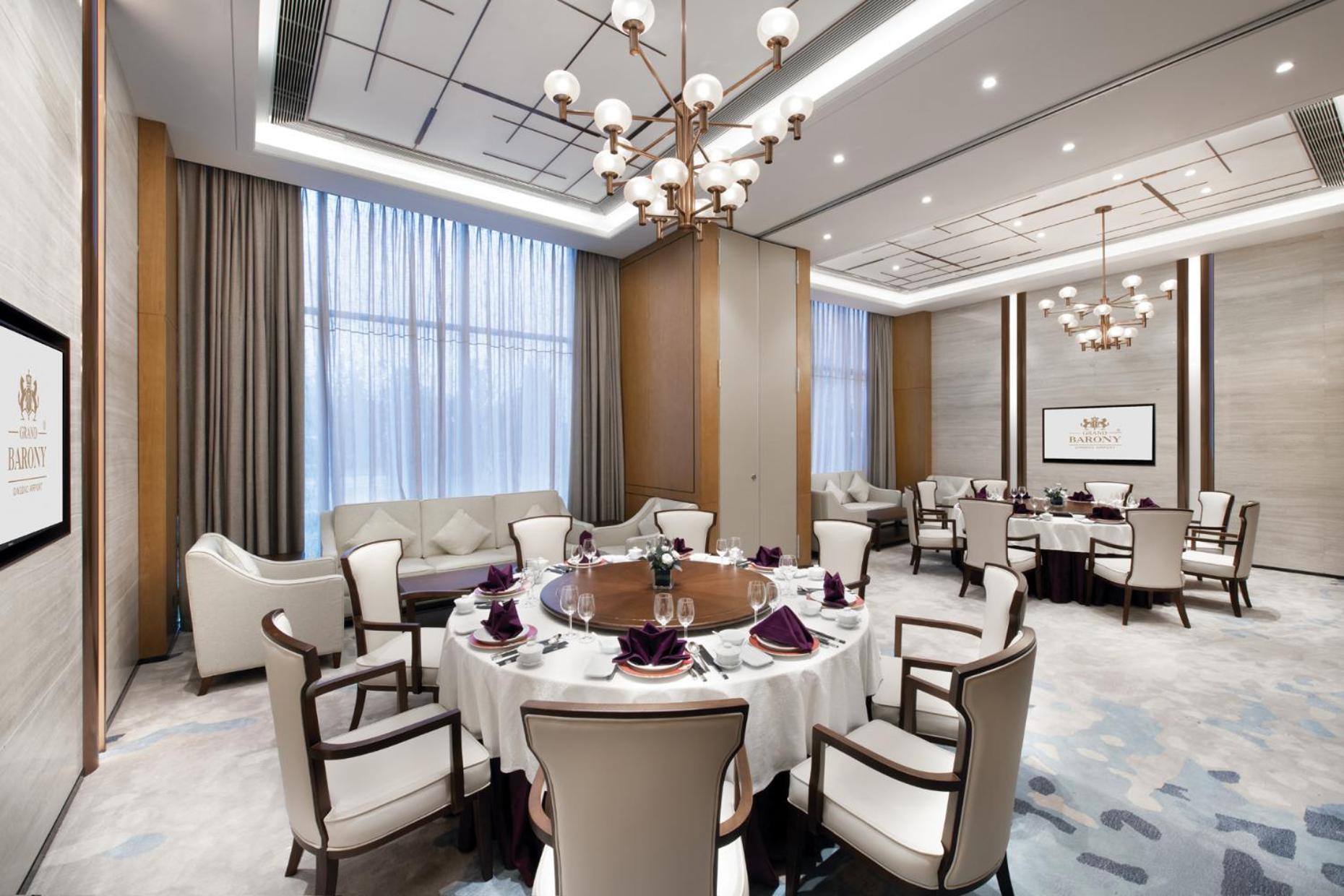 Grand Barony Qingdao Airport Hotel Exterior photo